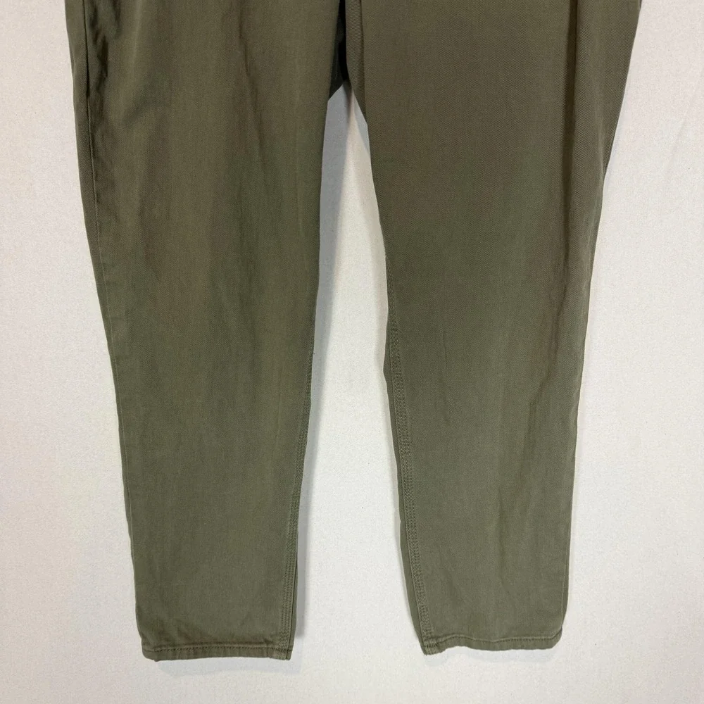 Banana‎ Republic Pants Mens 30x30 Green Athletic Fit Chino Tapered Cotton Casual